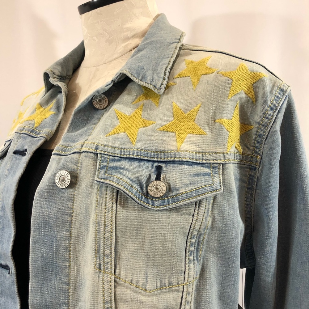 Lularoe Jaxon denim Jacket M - Picture 3 of 8
